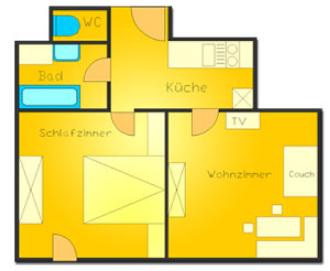 Appartement Bischofsmütze